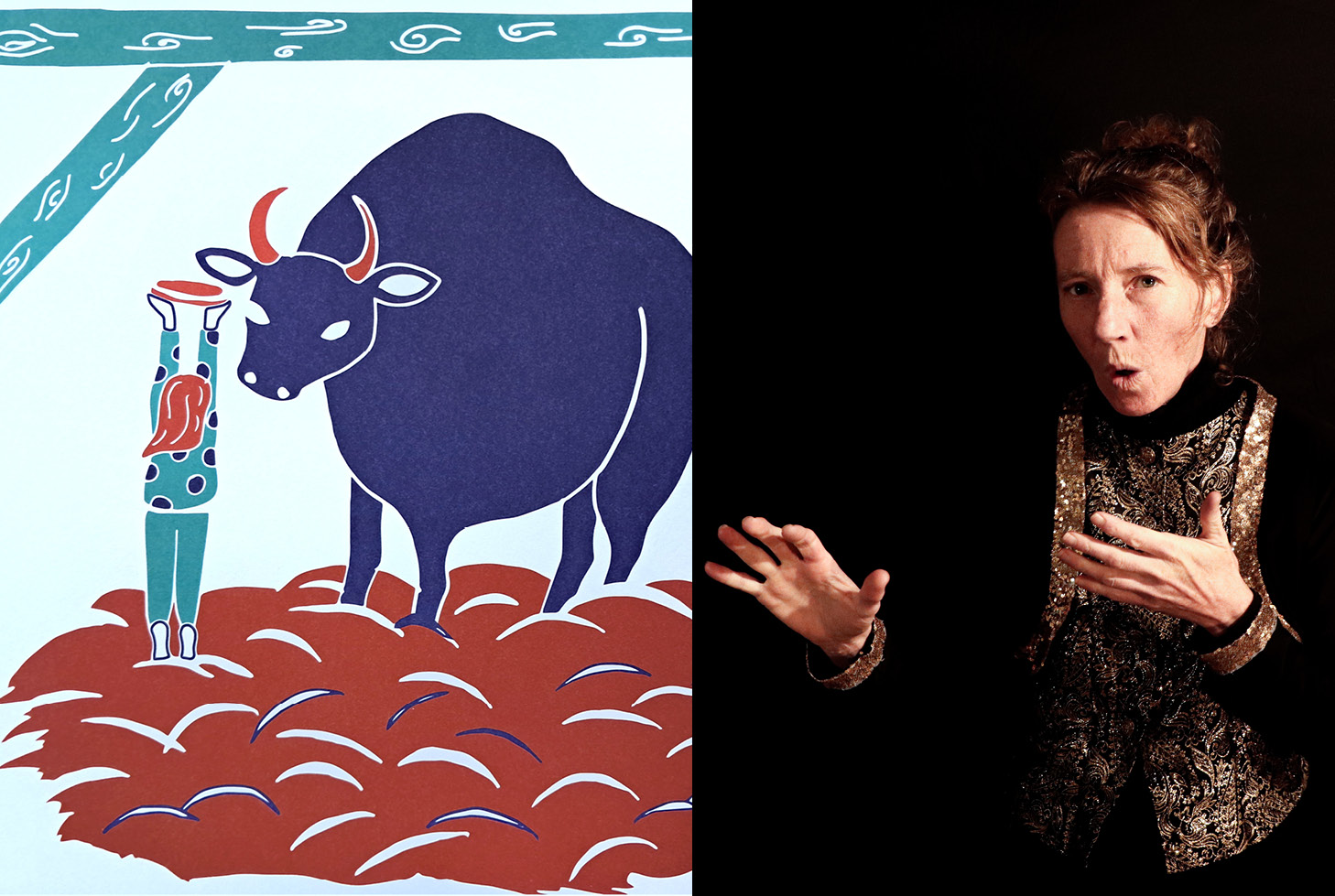 Le Taureau Bleu et autres contes – Typhaine Joumier