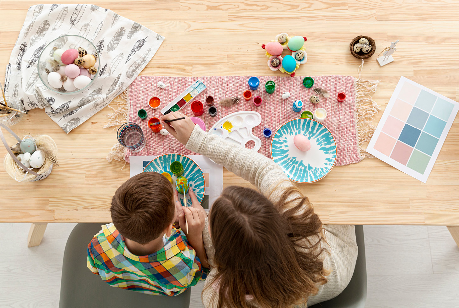 Atelier créatif en famille (fête des pères)