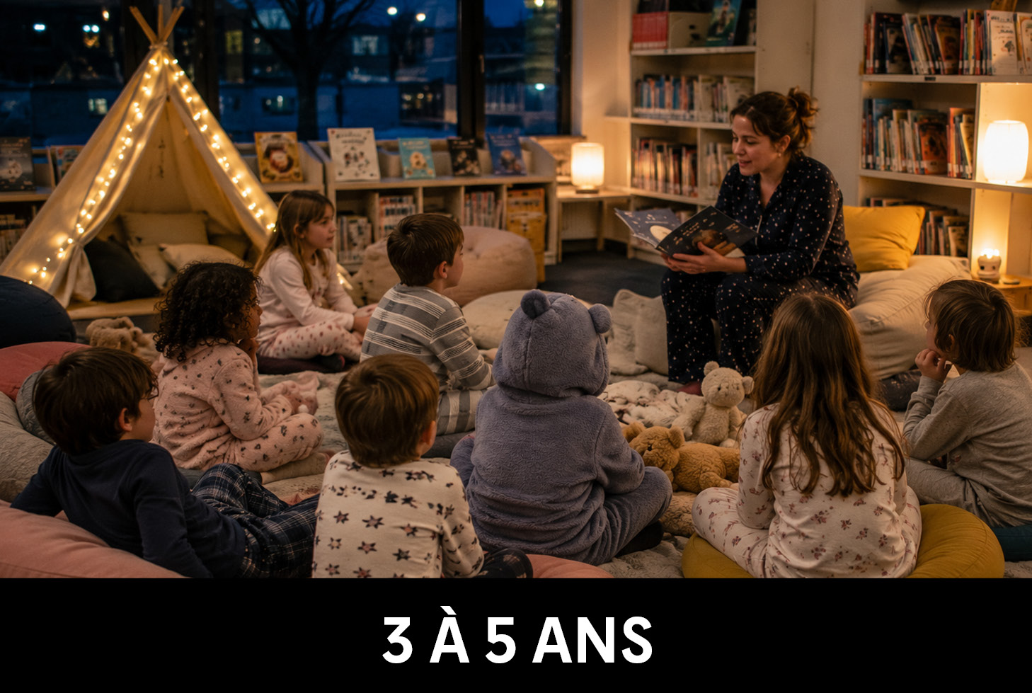 Lecture en pyjama (3-5 ans)