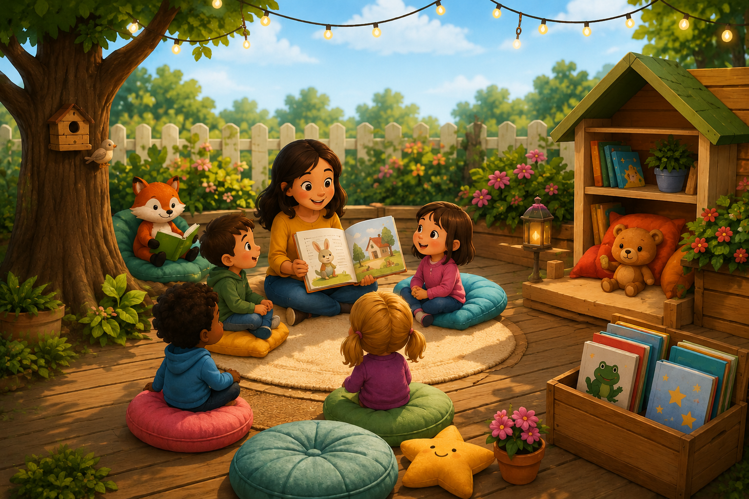 Le patio à histoires (Enfants 3-6 ans)